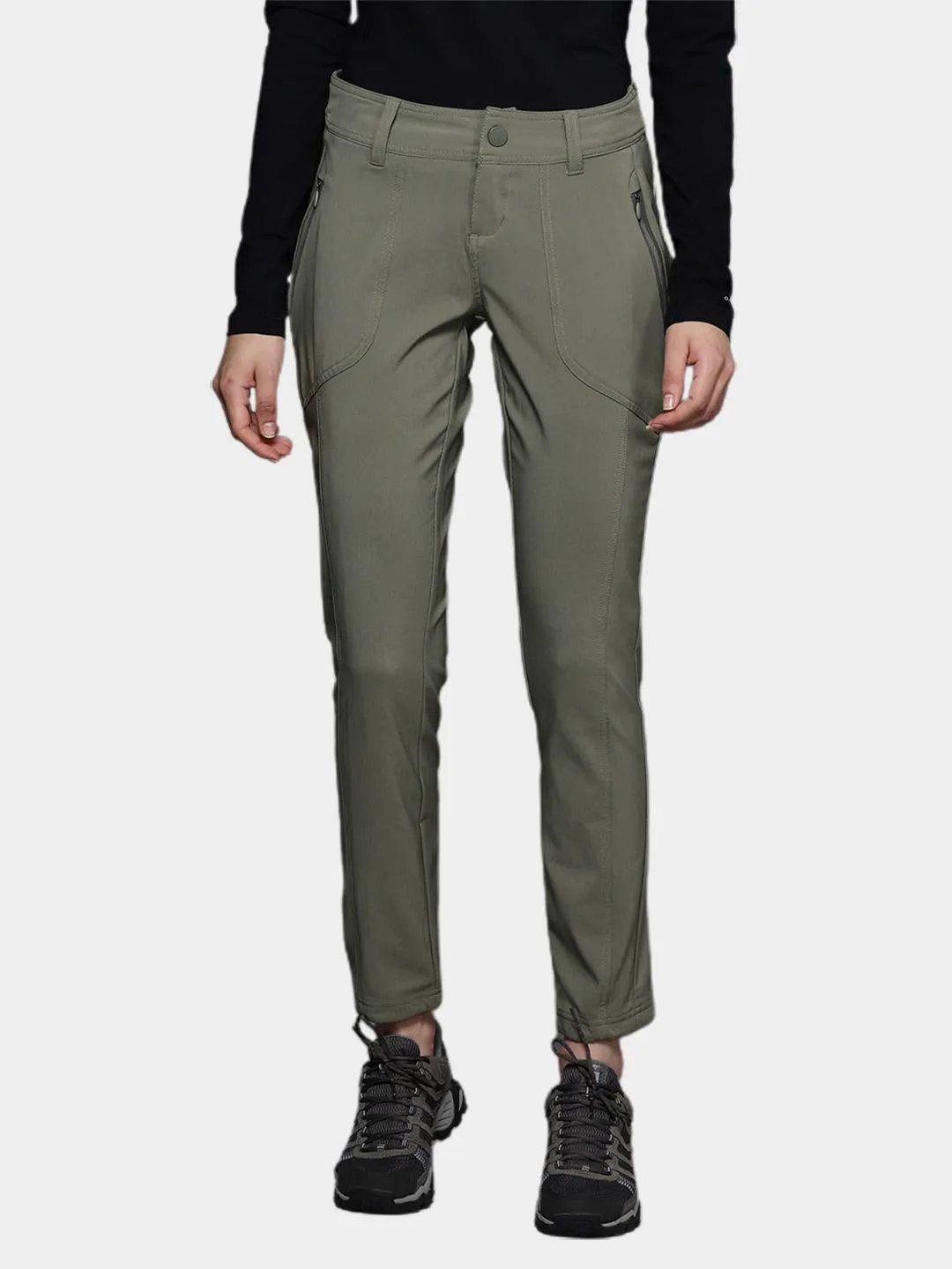 Columbia Women Green Omni-Shield Bryce Canyon II Pant
