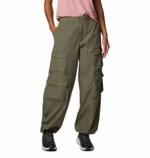 Columbia Women Green Omni-Shield Elevated View Parachute Pant