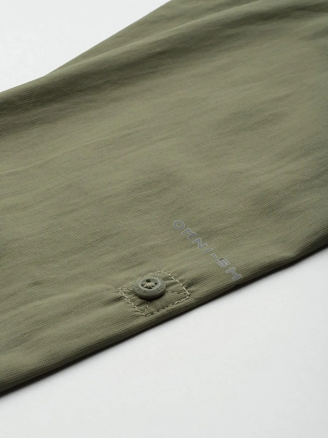Columbia Women Green Omni-Wick Silver Ridge 2.0 Long Sleeve Shirt