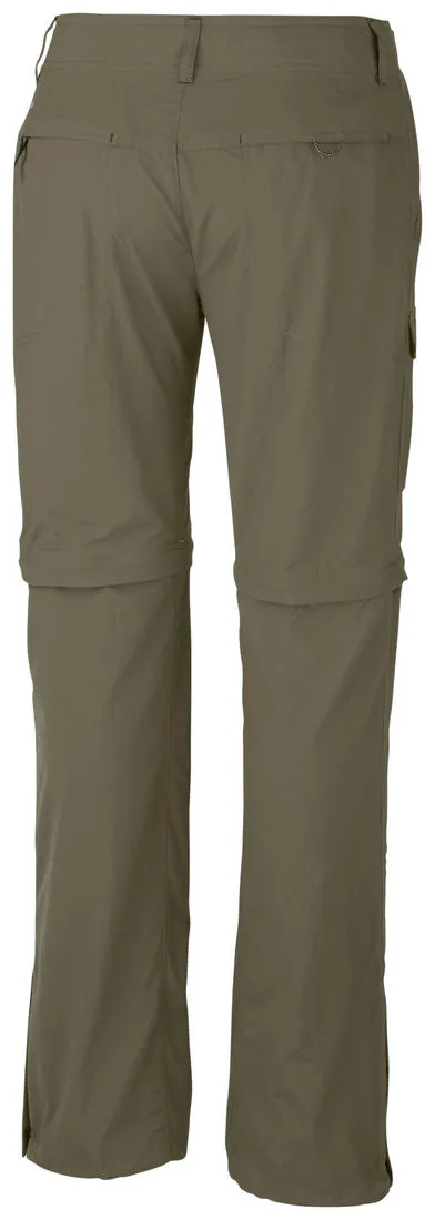 Columbia Women Green Silver Ridge Convertible Pant