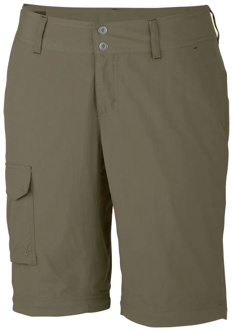 Columbia Women Green Silver Ridge Convertible Pant