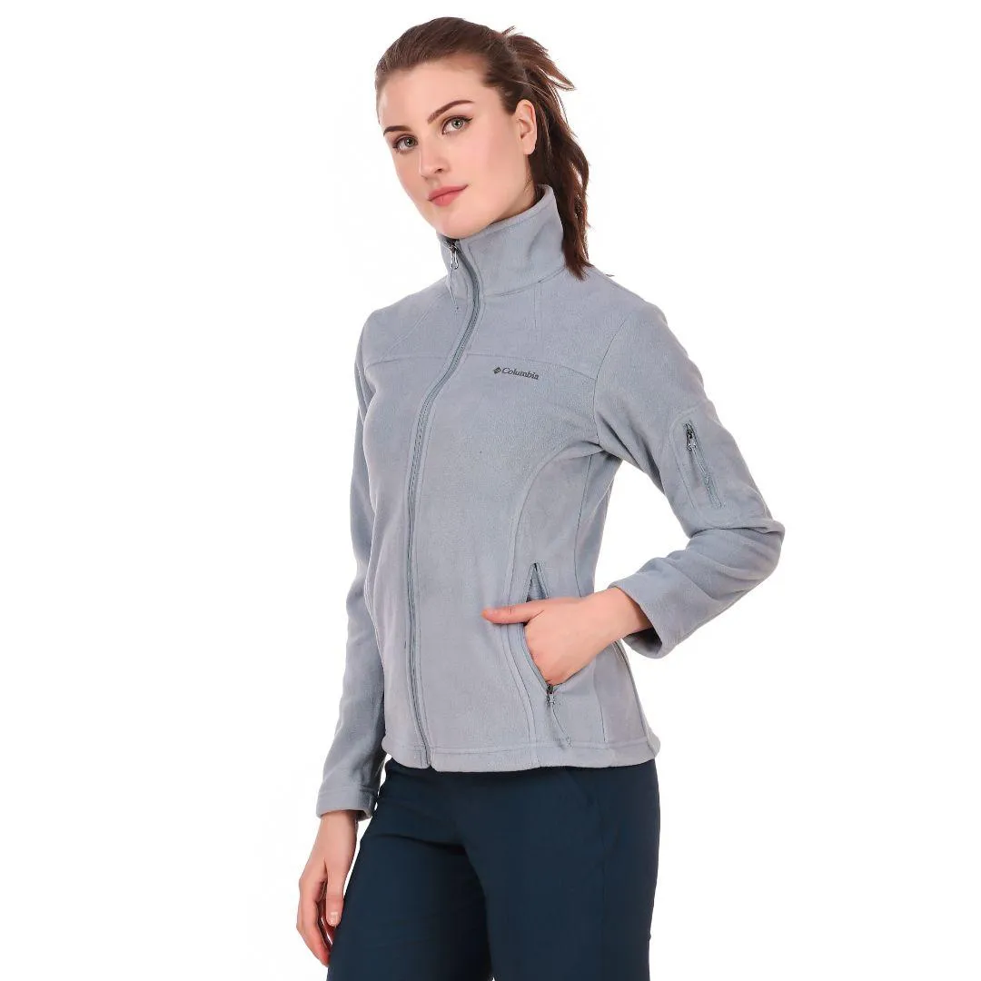 Columbia Women Grey Fast Trek II Fleece Jacket