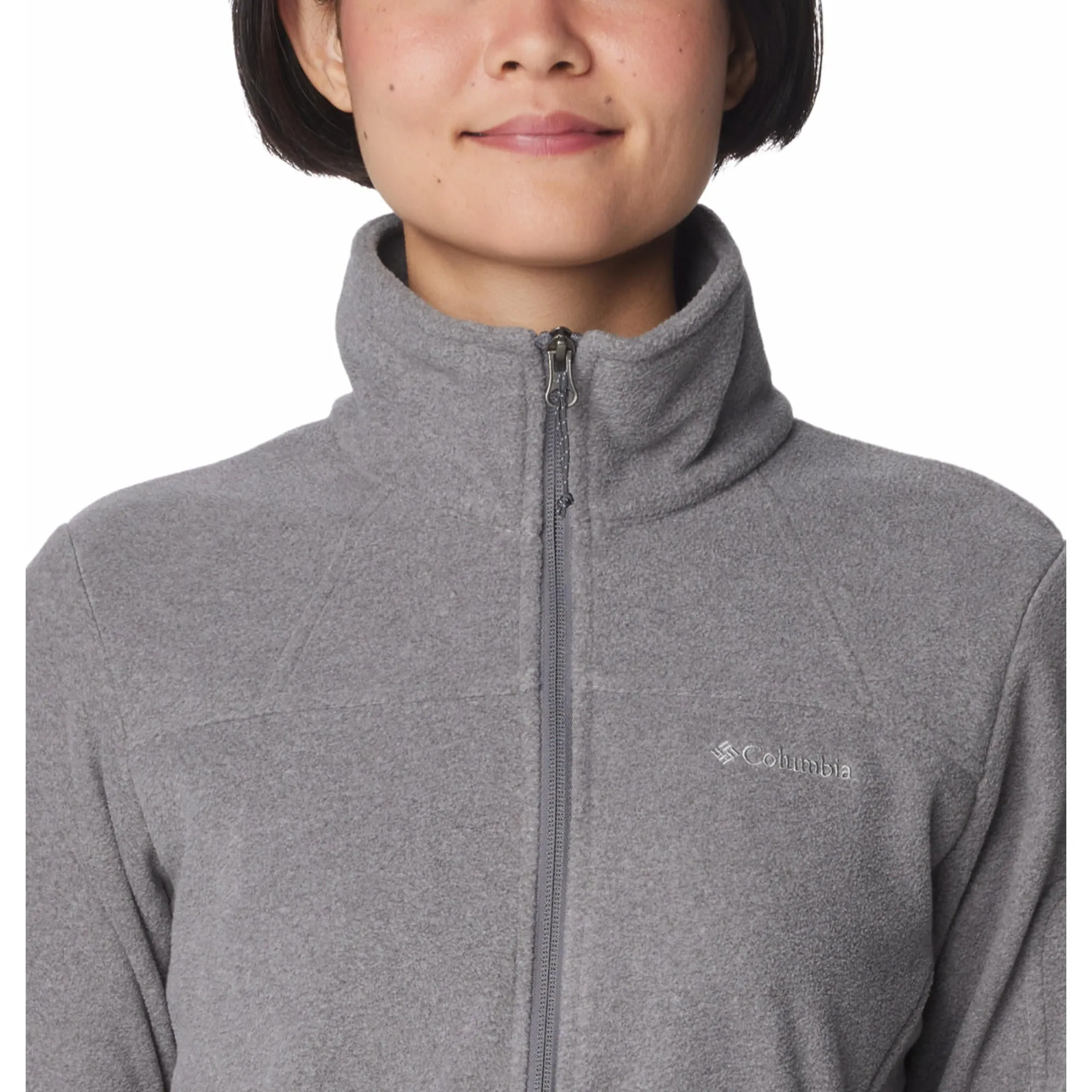 Columbia Women Grey Fast Trek II Fleece Jacket