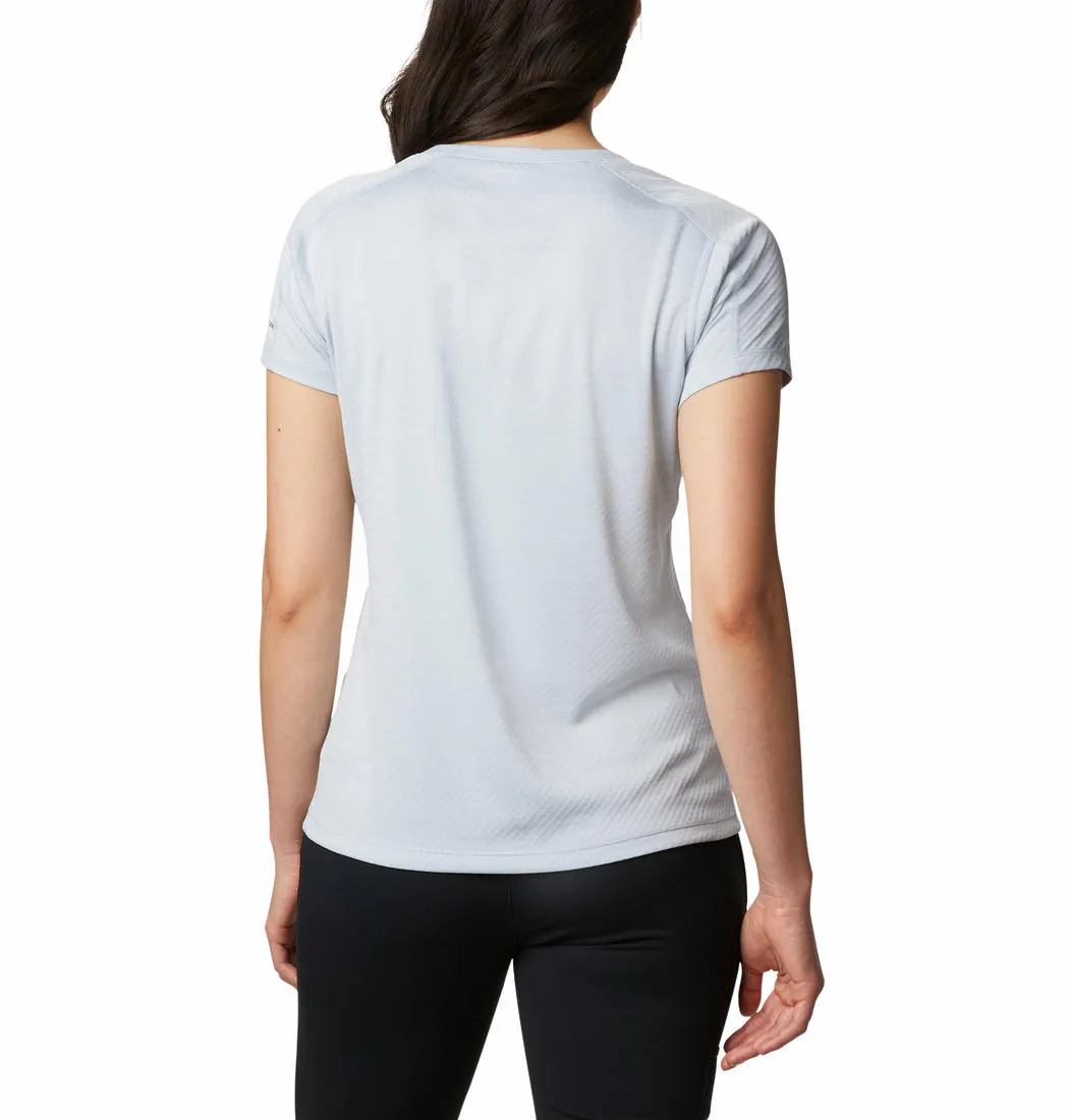 Columbia Women Grey Omni-Freeze Zero Rules Tshirt