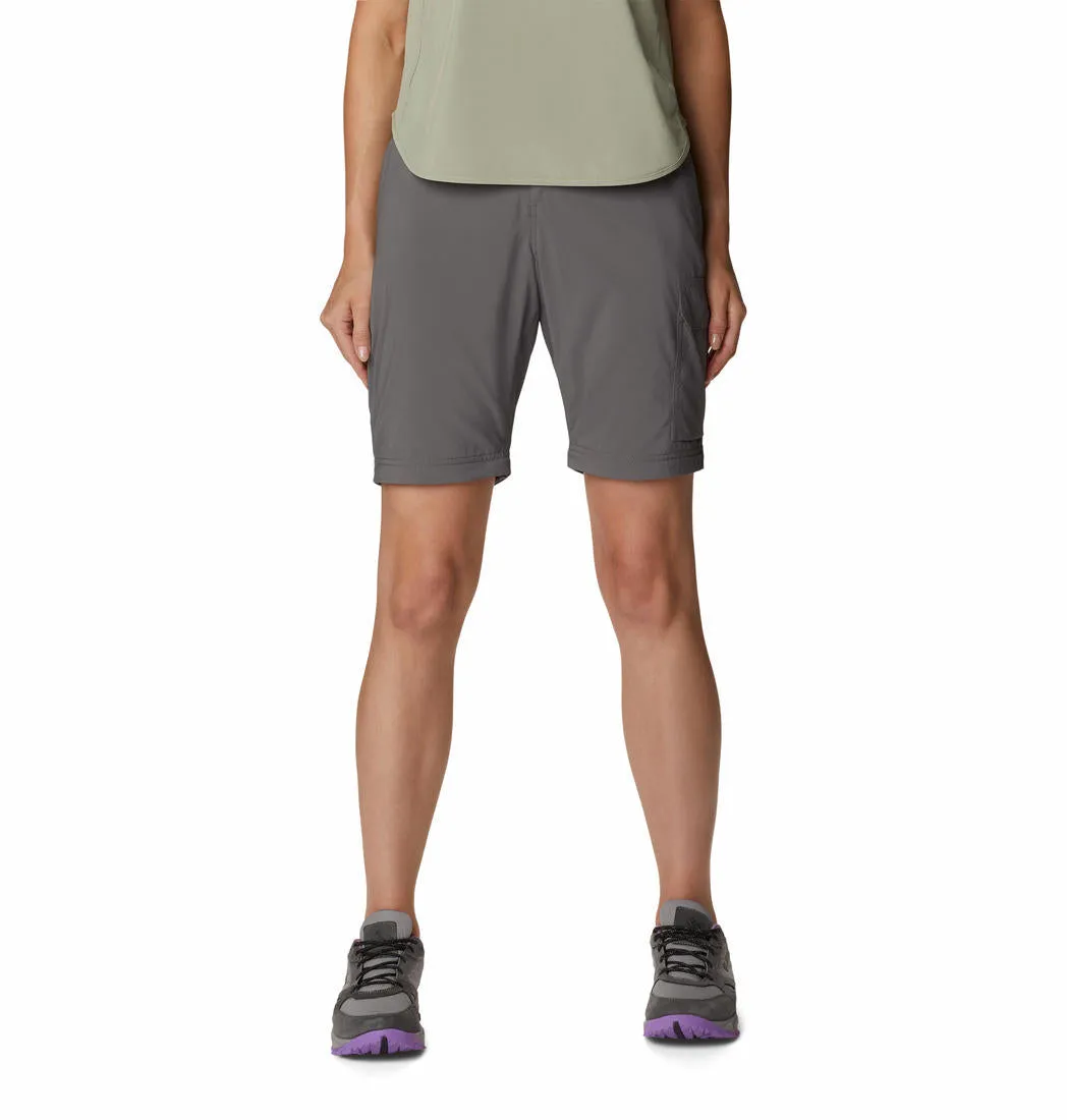 Columbia Women Grey Omni-Shade Silver Ridge Utility Convertible Pant