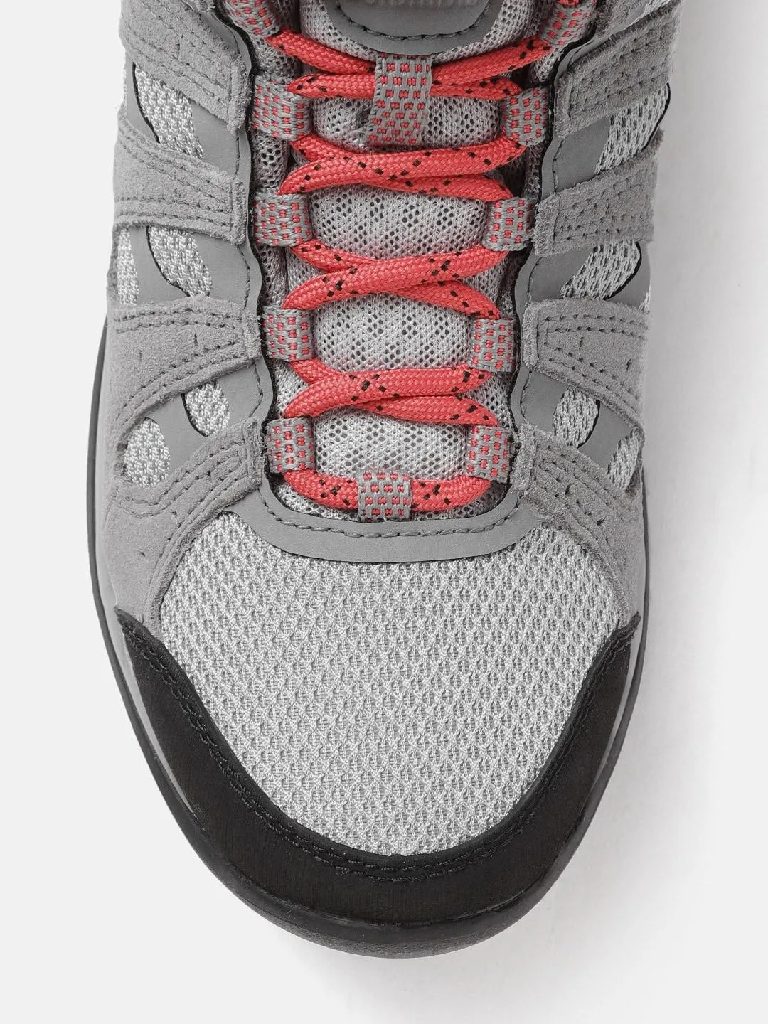 Columbia Women Grey REDMOND V2 MID Water Resistant Shoes