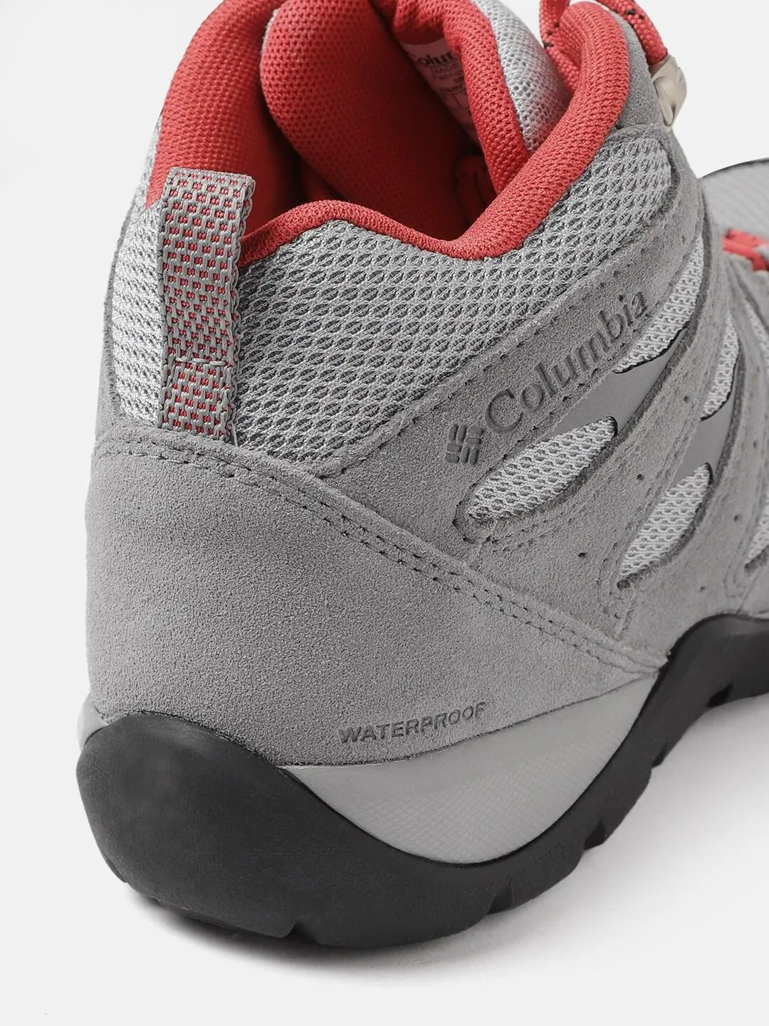 Columbia Women Grey REDMOND V2 MID Water Resistant Shoes