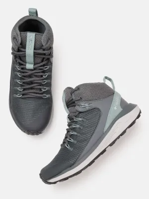 Columbia Women Grey TRAILSTORM MID Water Resistant Shoes