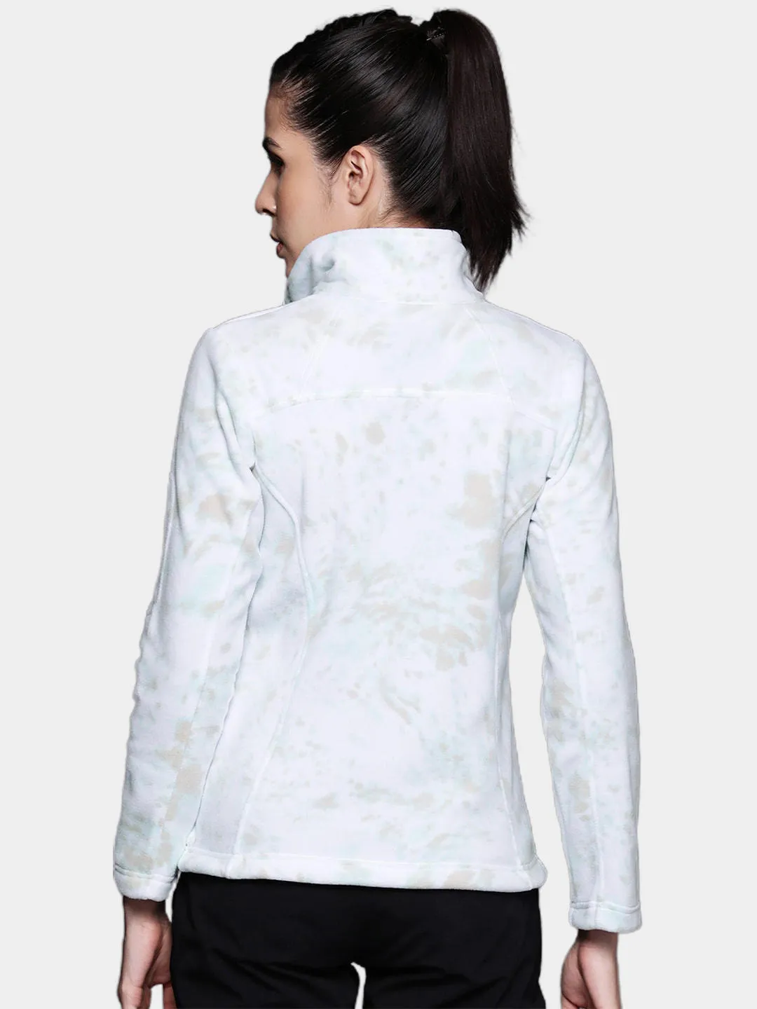 Columbia Women Multicolor Fast Trek Printed Fleece Jacket