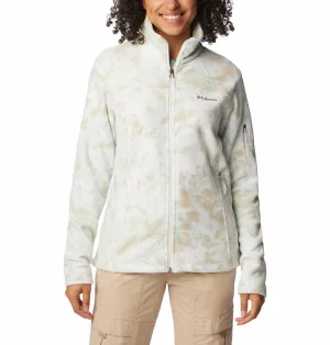 Columbia Women Multicolor Fast Trek Printed Fleece Jacket