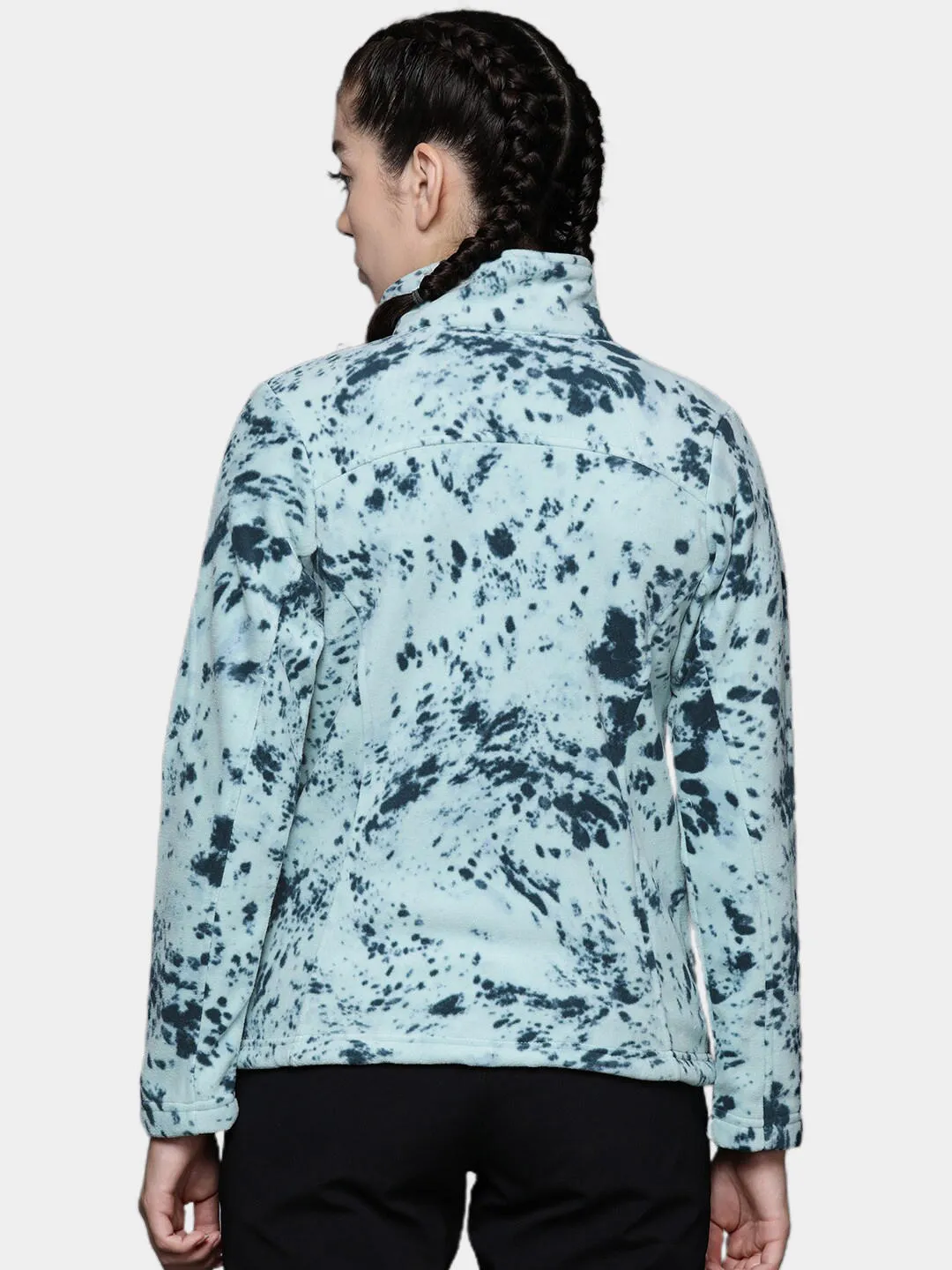 Columbia Women Multicolor Fast Trek Printed Fleece Jacket