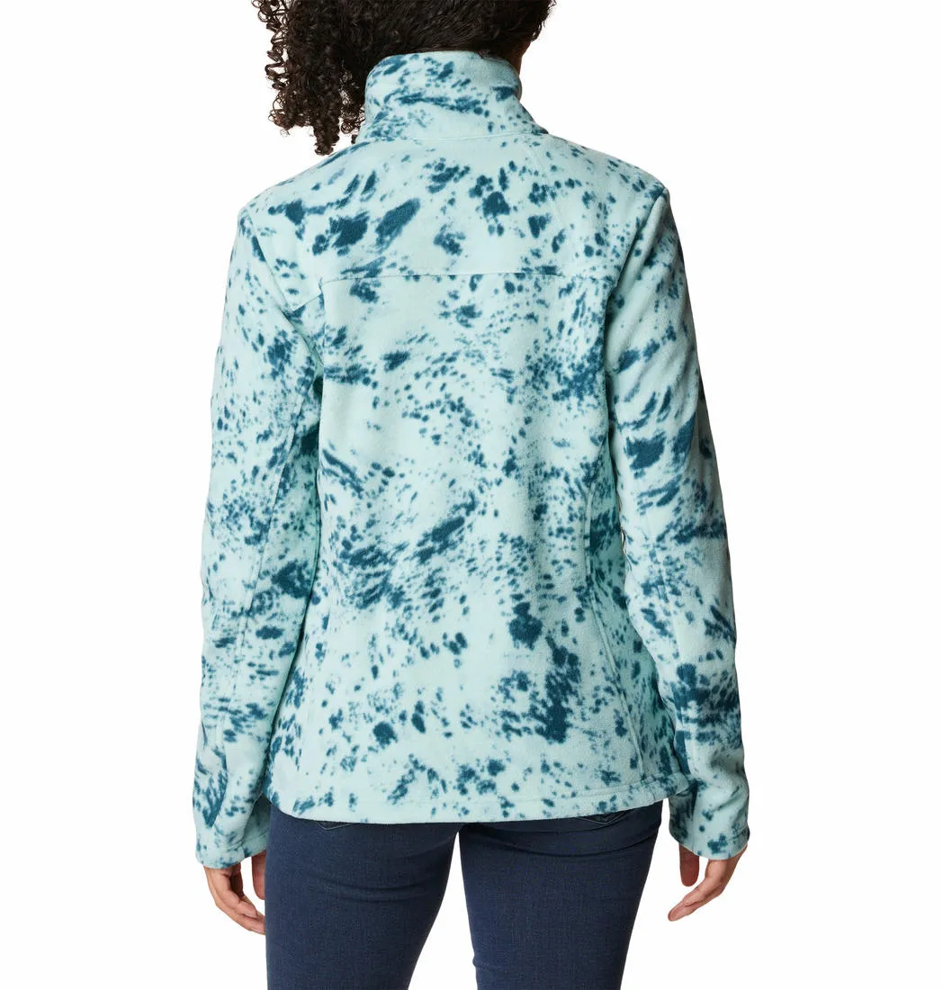 Columbia Women Multicolor Fast Trek Printed Fleece Jacket