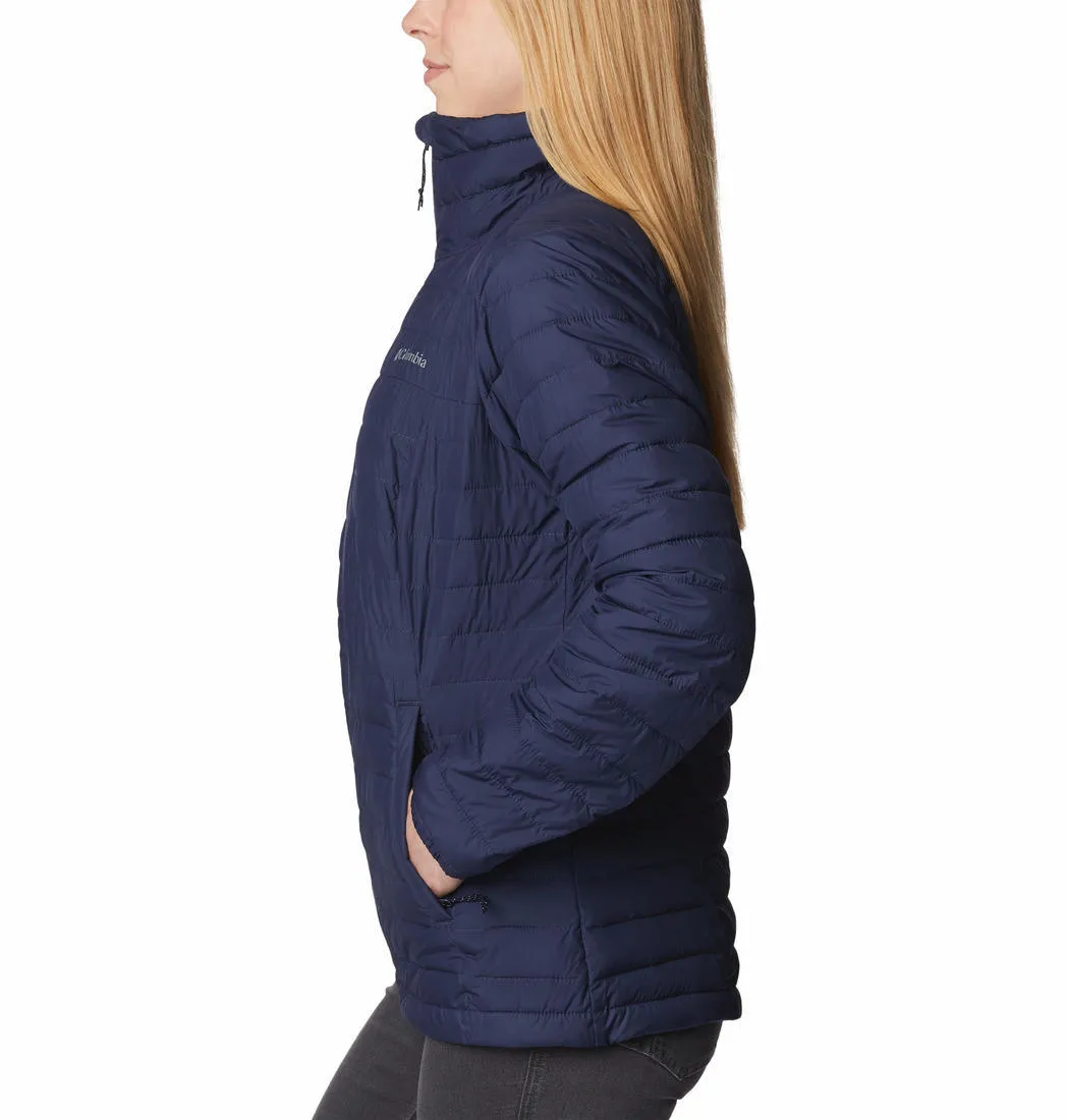 Columbia Women Navy Blue Silver Falls Jacket