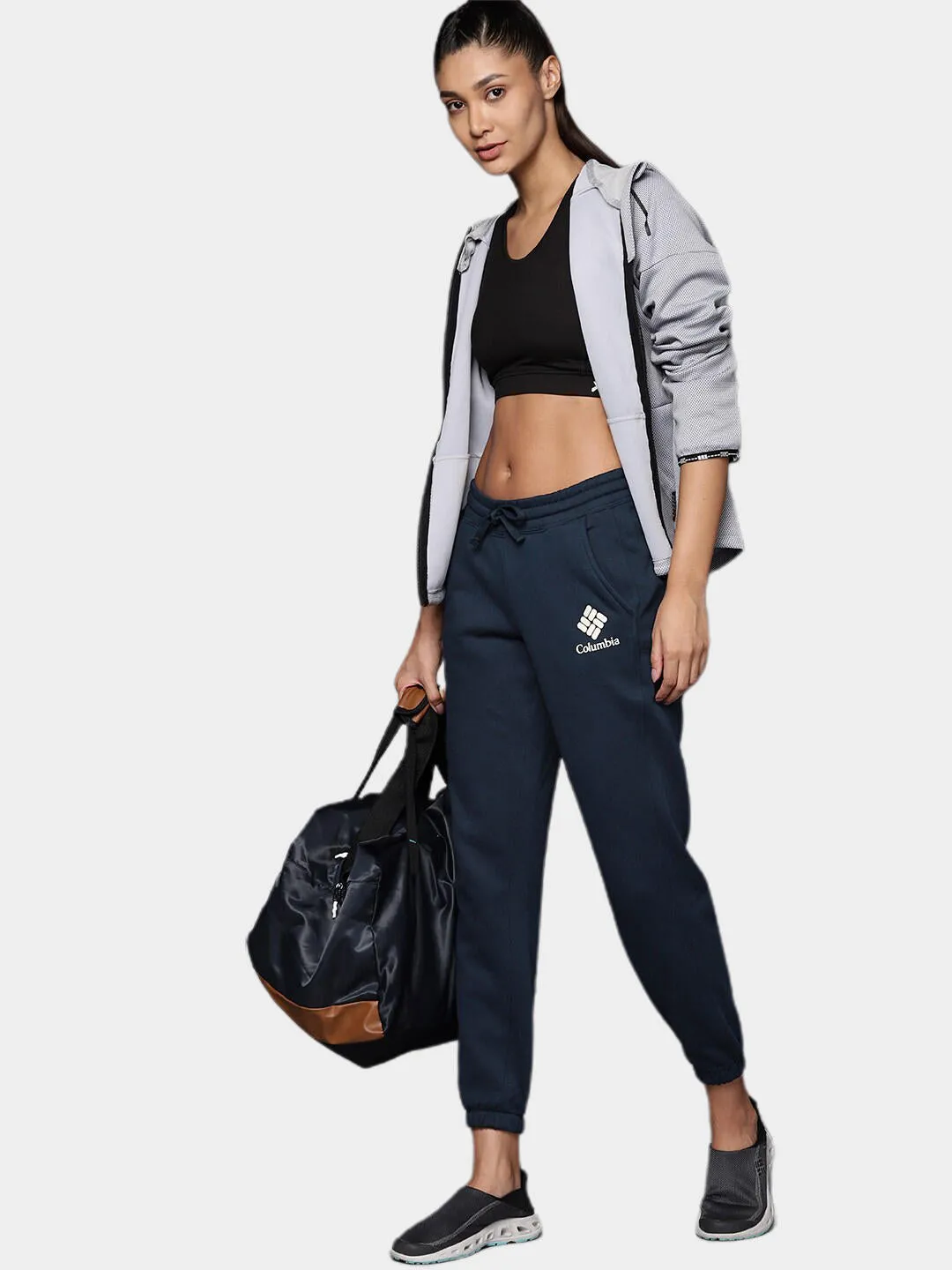 Columbia Women Navy Blue Trek Jogger