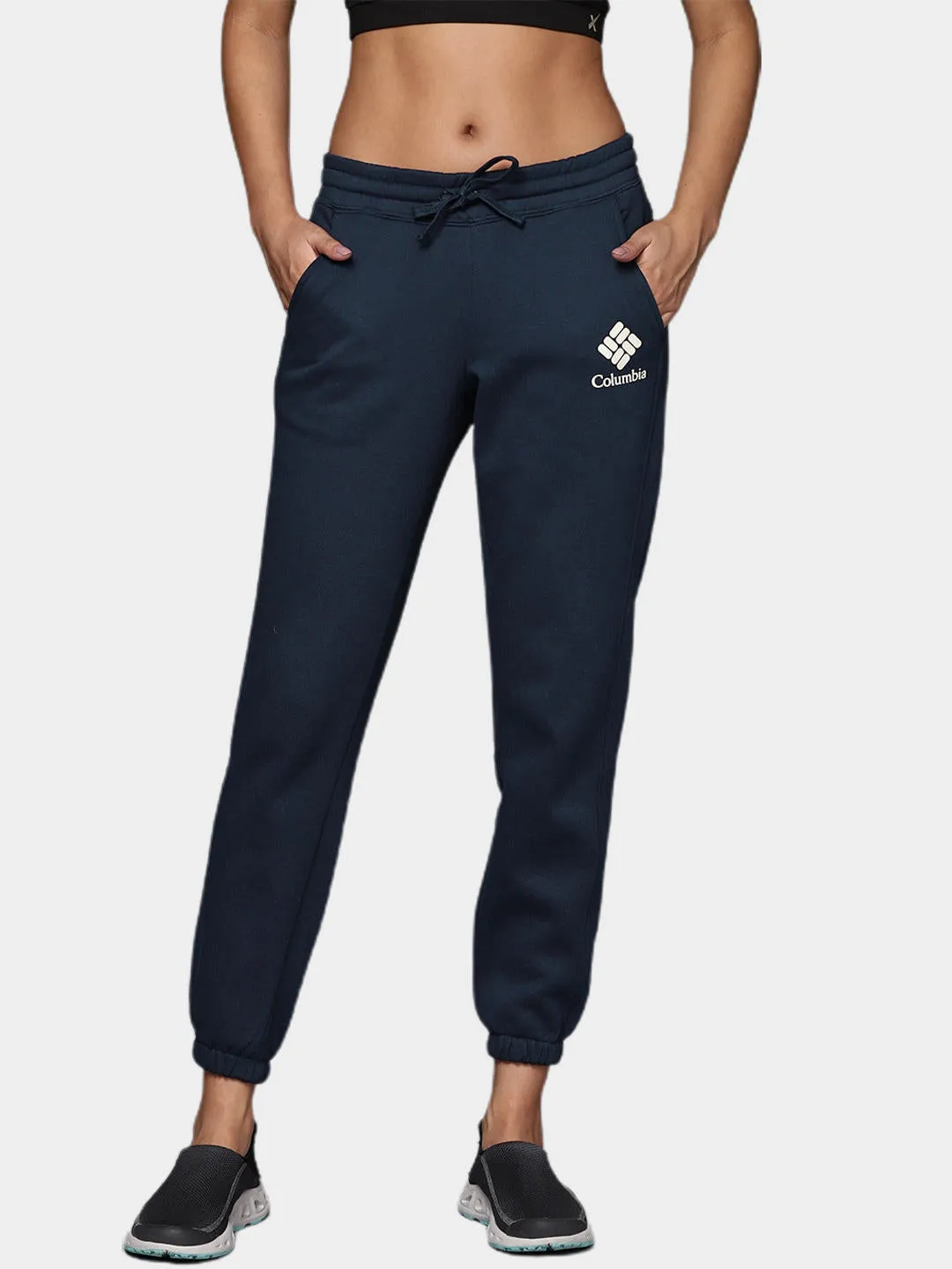 Columbia Women Navy Blue Trek Jogger