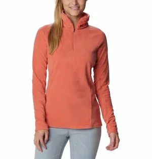 Columbia Women Orange Glacial IV Half Zip Fleece