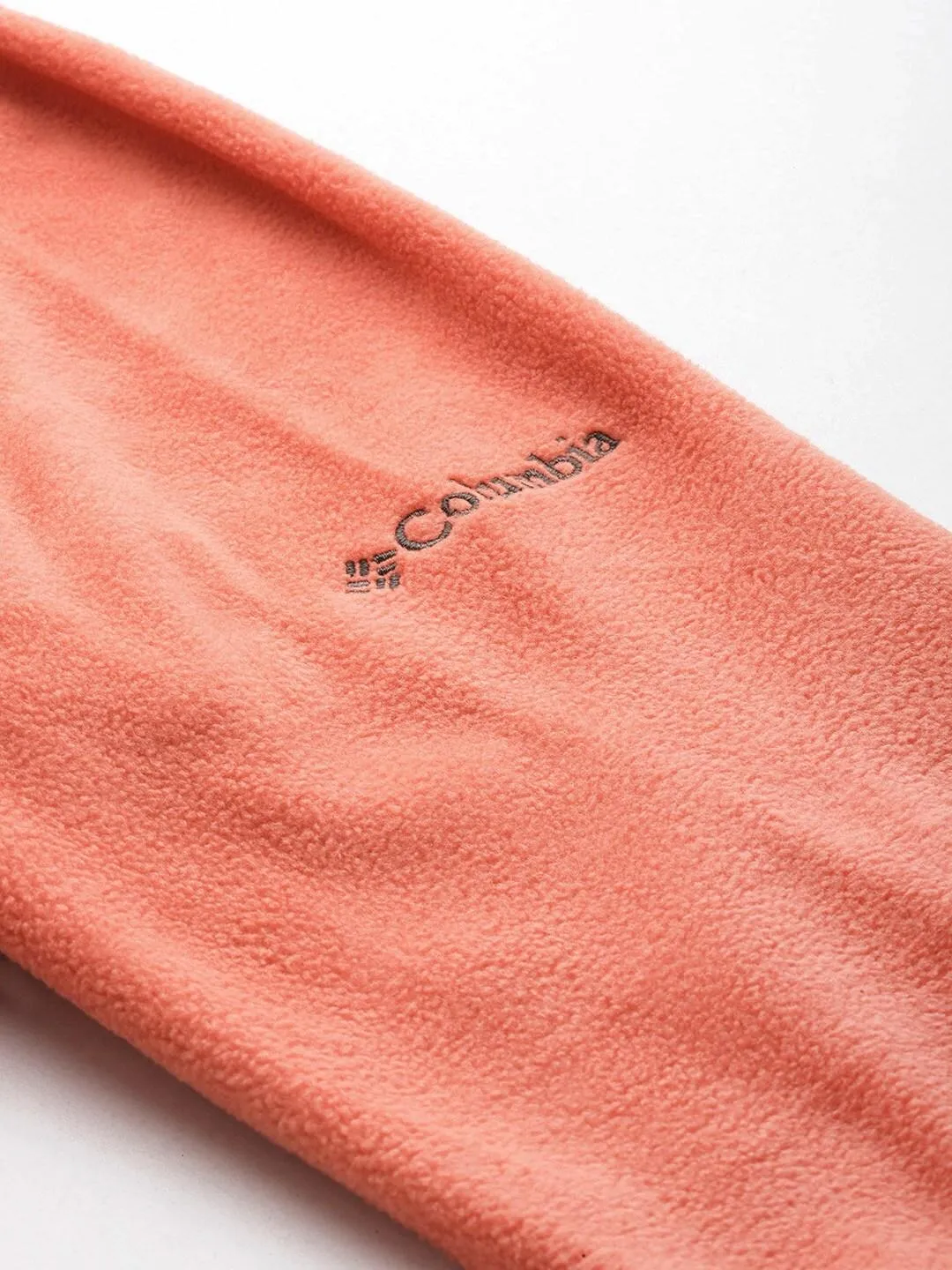 Columbia Women Orange Glacial IV Half Zip Fleece