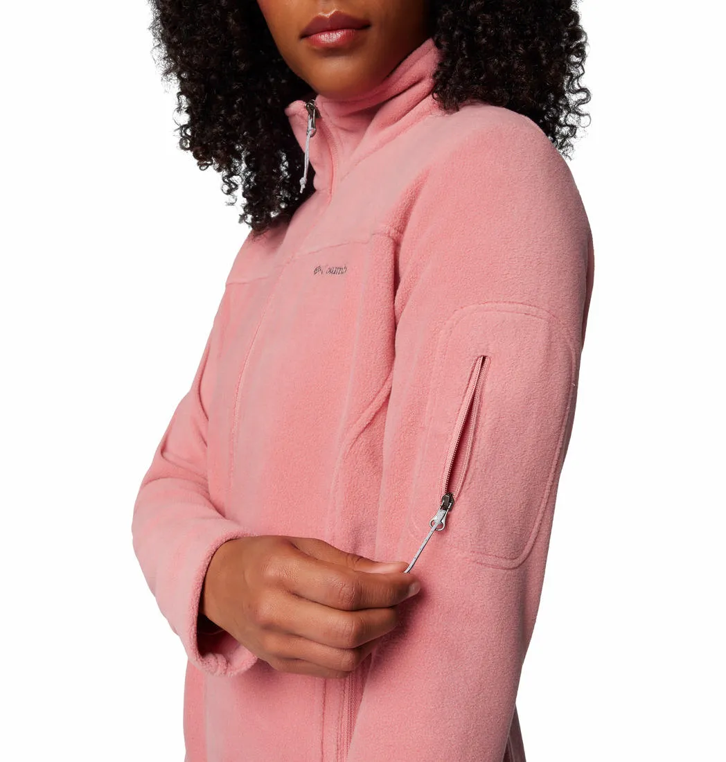 Columbia Women Pink Fast Trek II Fleece Jacket