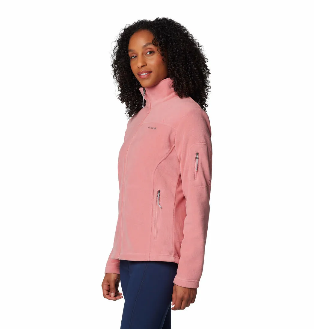 Columbia Women Pink Fast Trek II Fleece Jacket