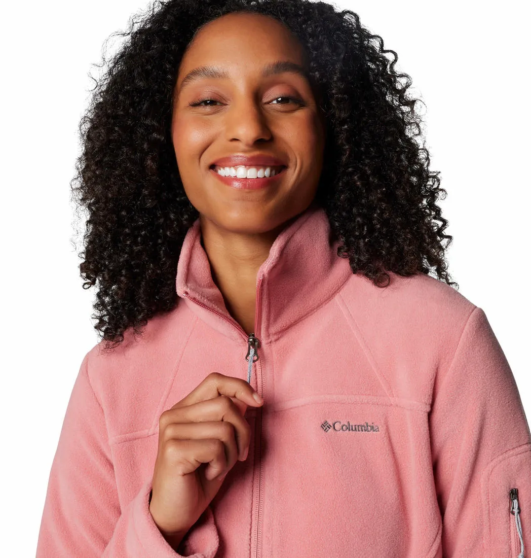 Columbia Women Pink Fast Trek II Fleece Jacket