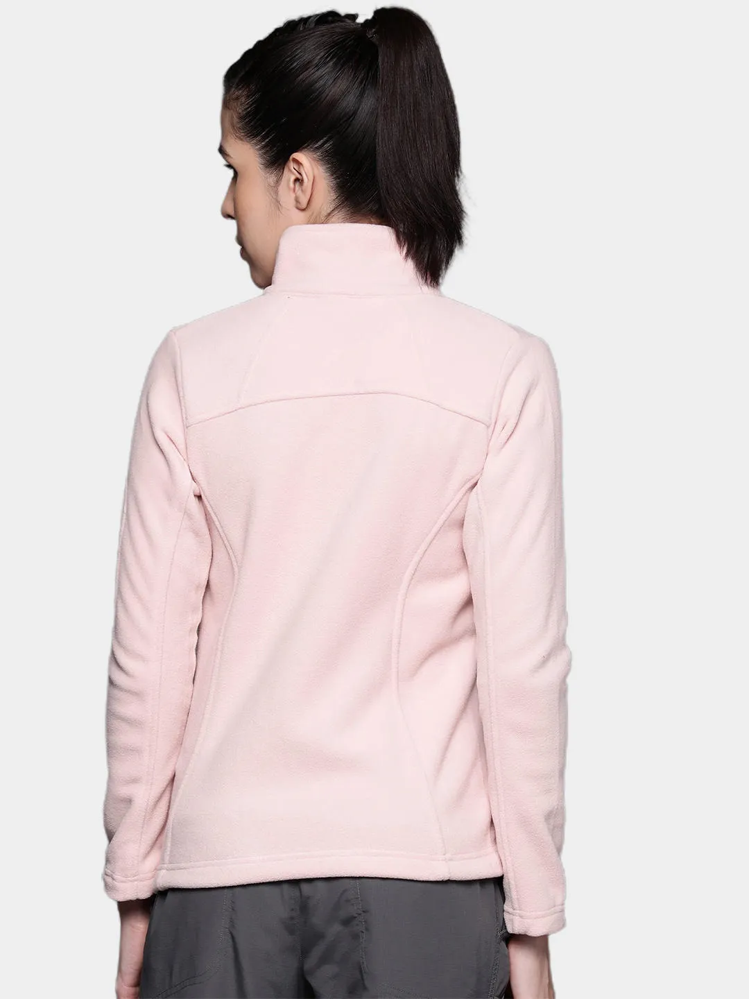 Columbia Women Pink Fast Trek II Fleece Jacket