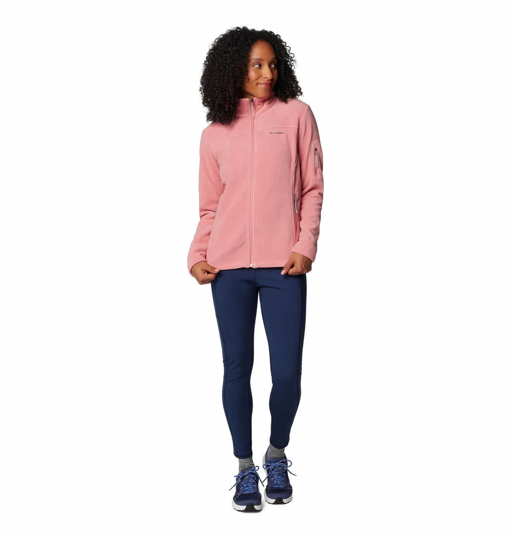 Columbia Women Pink Fast Trek II Fleece Jacket