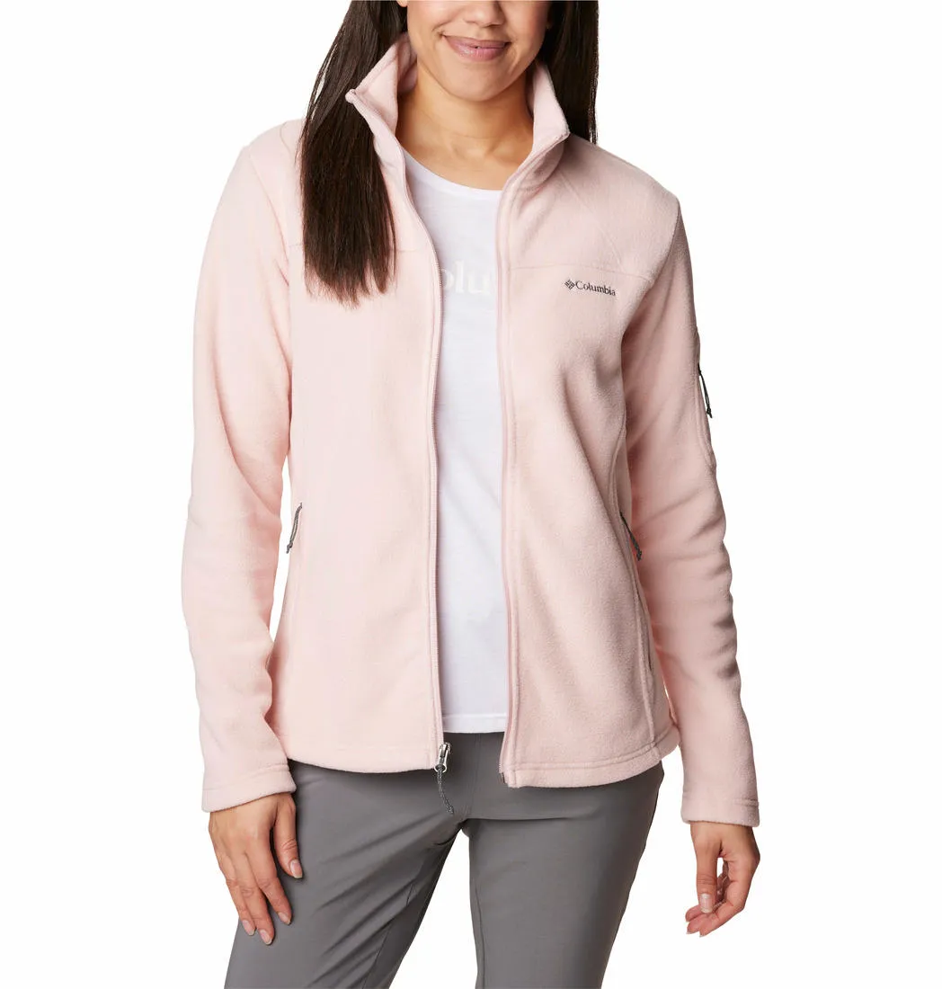Columbia Women Pink Fast Trek II Fleece Jacket