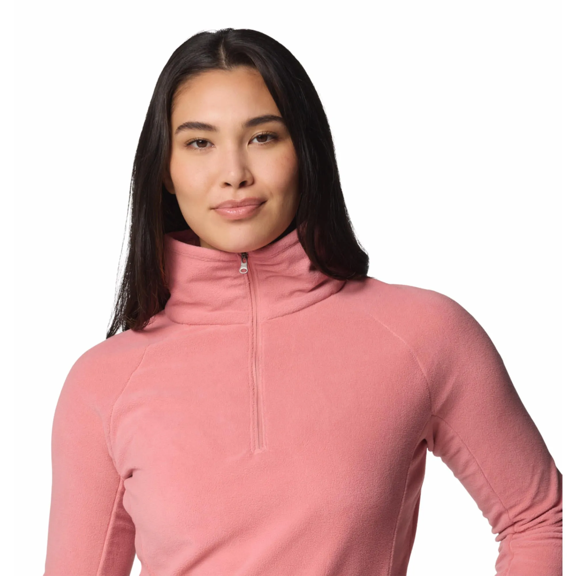 Columbia Women Pink Glacial IV Half Zip Fleece