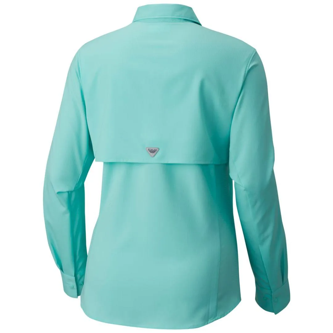 Columbia Women Pink Omni-Wick Tamiami II Long Sleeve Shirt