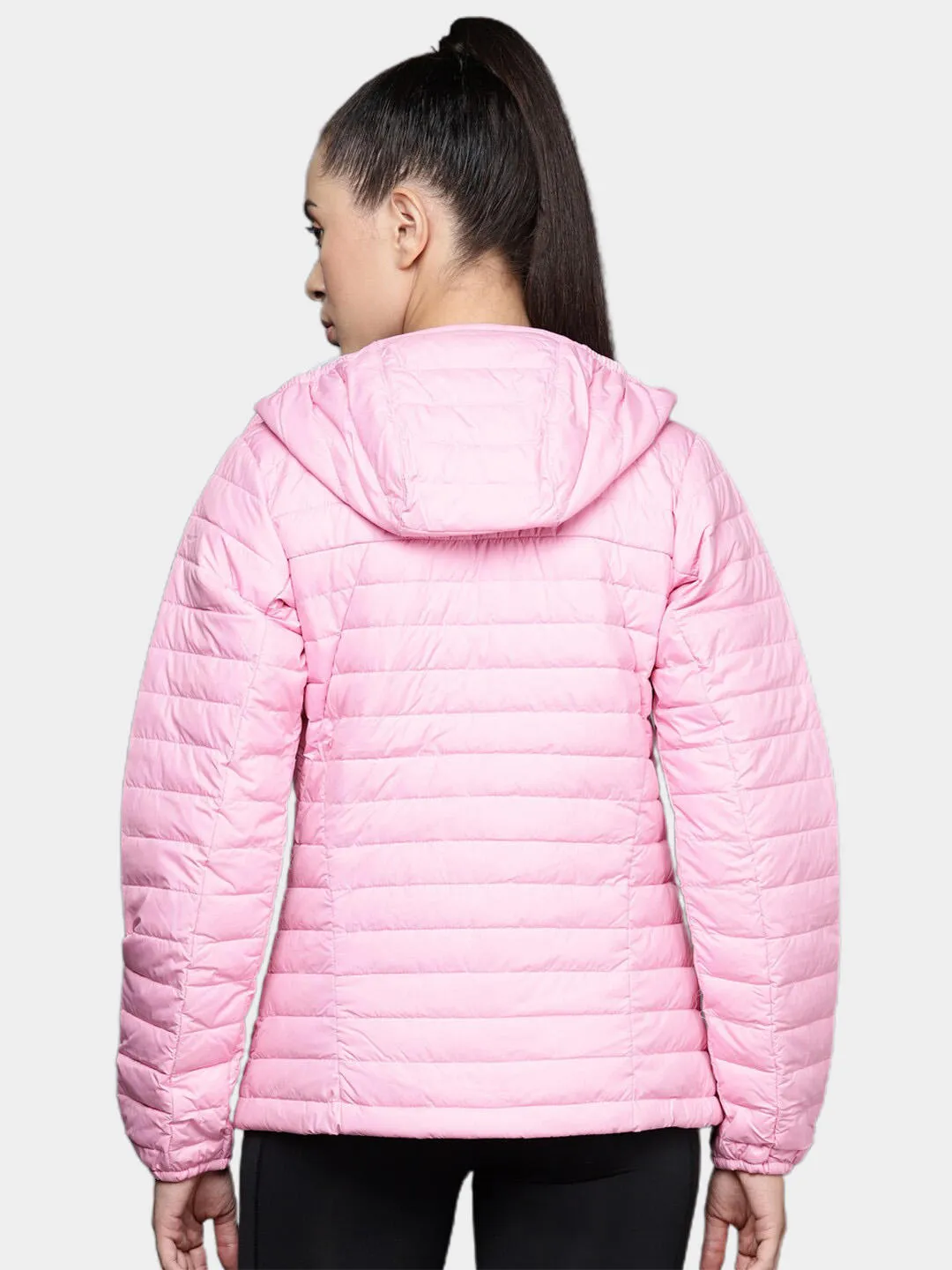 Columbia Women Pink Silver Falls Hooded Jacket