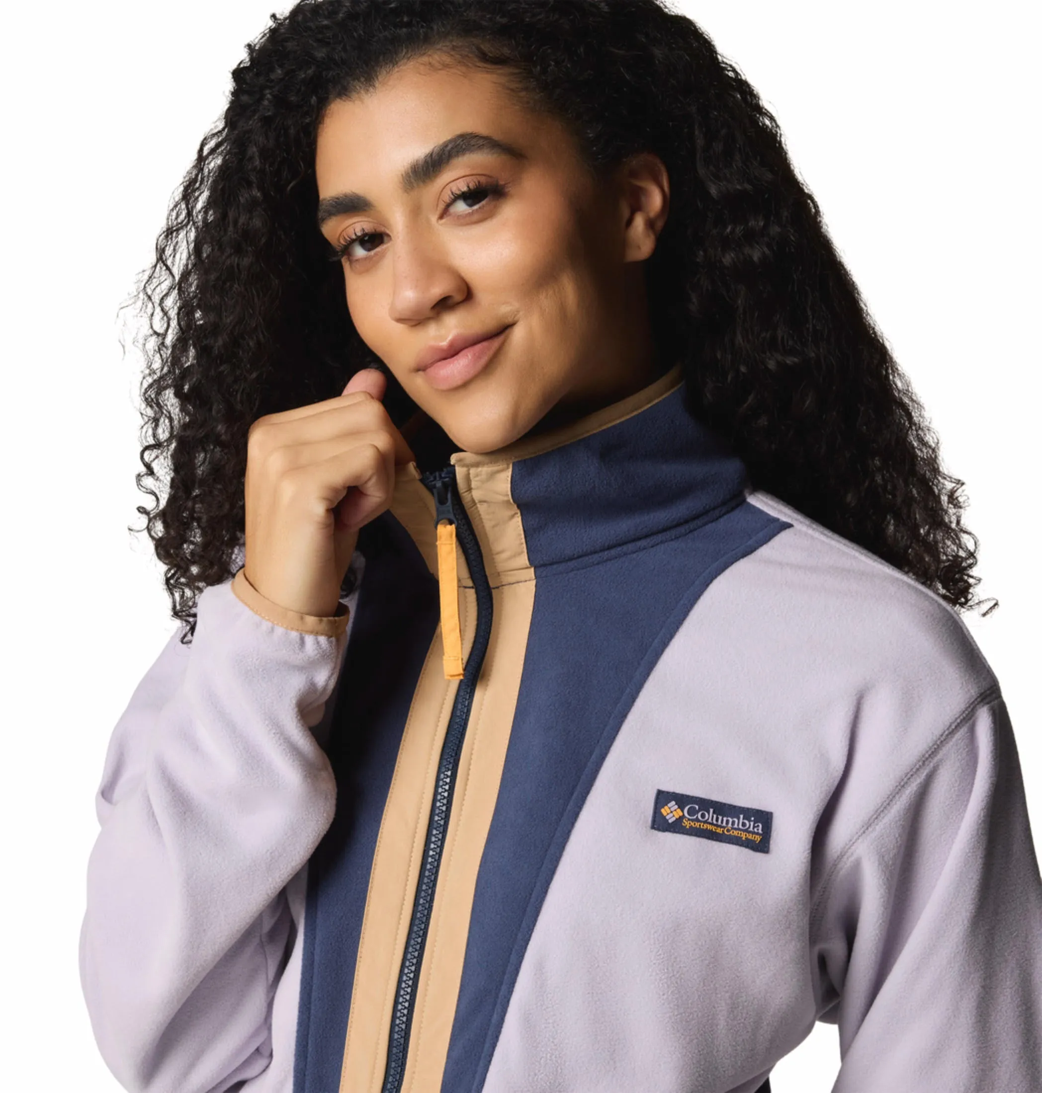 Columbia Women Purple Backbowl II Fleece Jacket