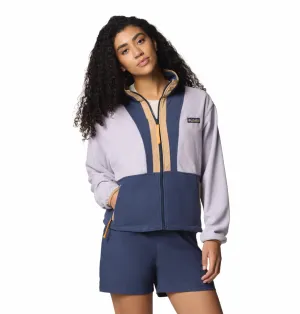 Columbia Women Purple Backbowl II Fleece Jacket