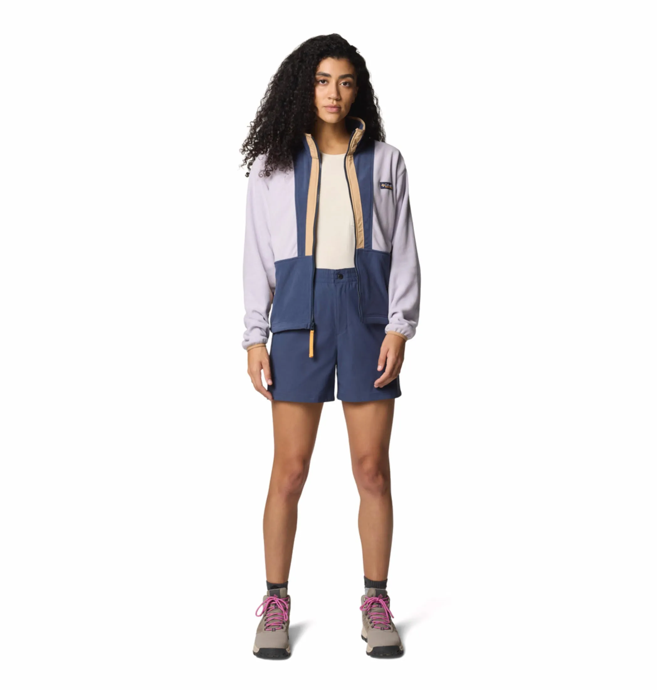 Columbia Women Purple Backbowl II Fleece Jacket