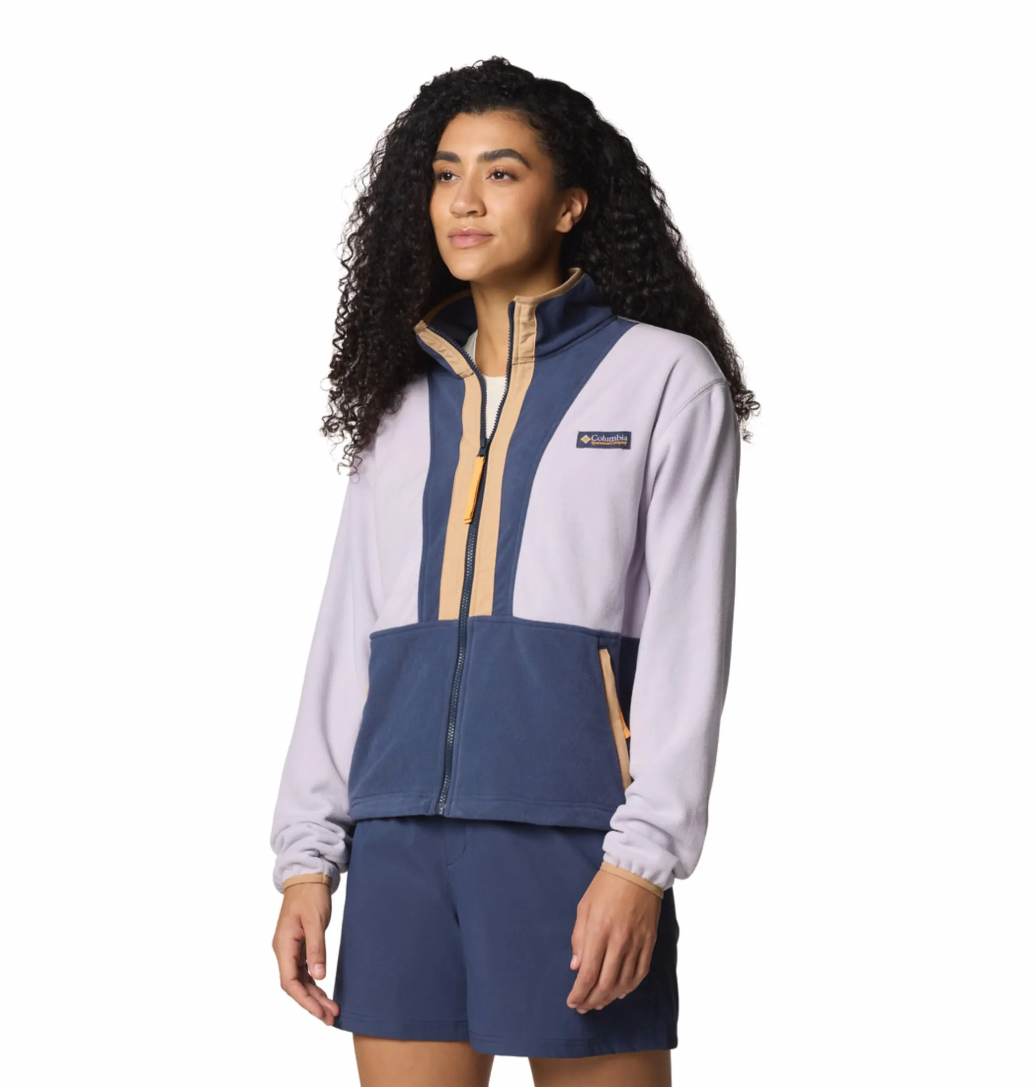 Columbia Women Purple Backbowl II Fleece Jacket