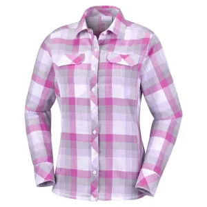 Columbia Women Purple Camp Henry Long Sleeve Shirt