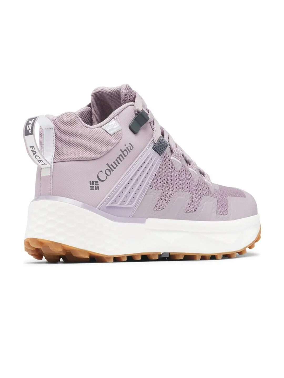 Columbia Women Purple Facet 75 Mid Outdry (Complete Waterproof)