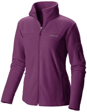 Columbia Women Purple Fast Trek II Fleece Jacket