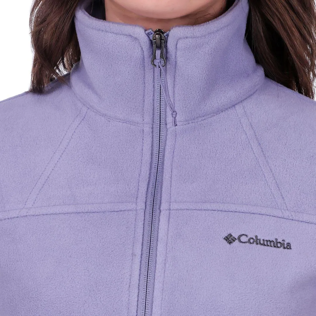 Columbia Women Purple Fast Trek II Fleece Jacket