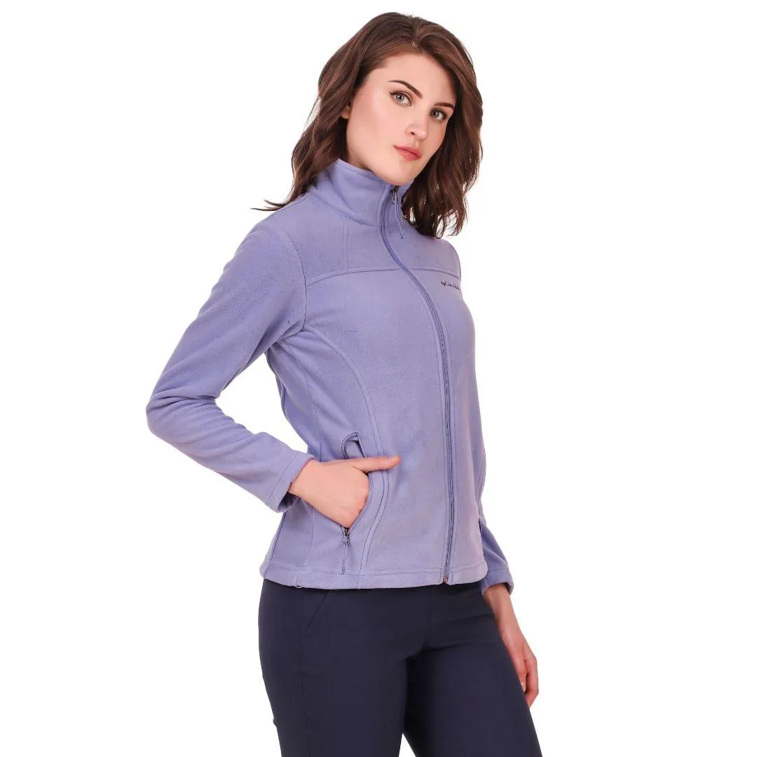 Columbia Women Purple Fast Trek II Fleece Jacket