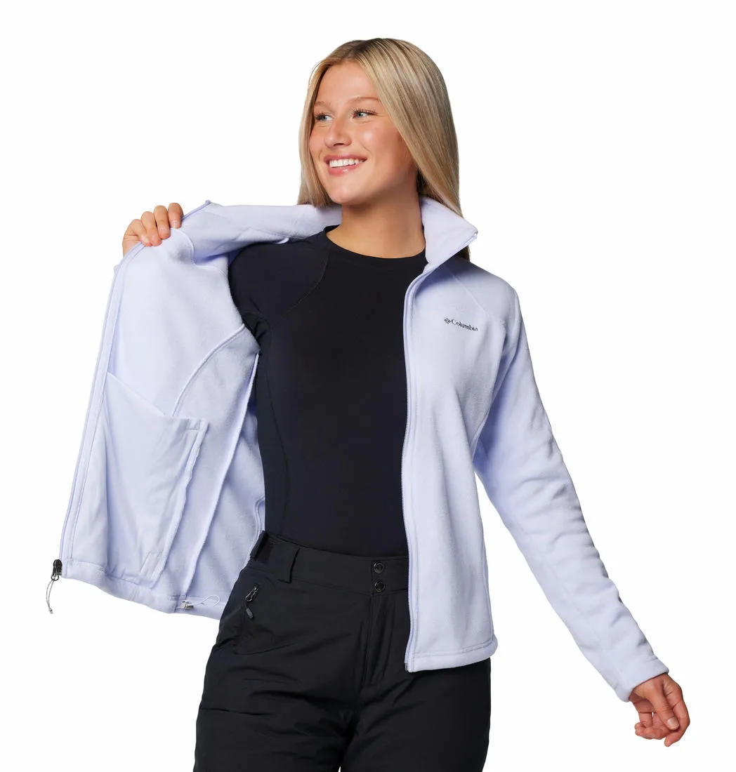 Columbia Women Purple Fast Trek II Fleece Jacket