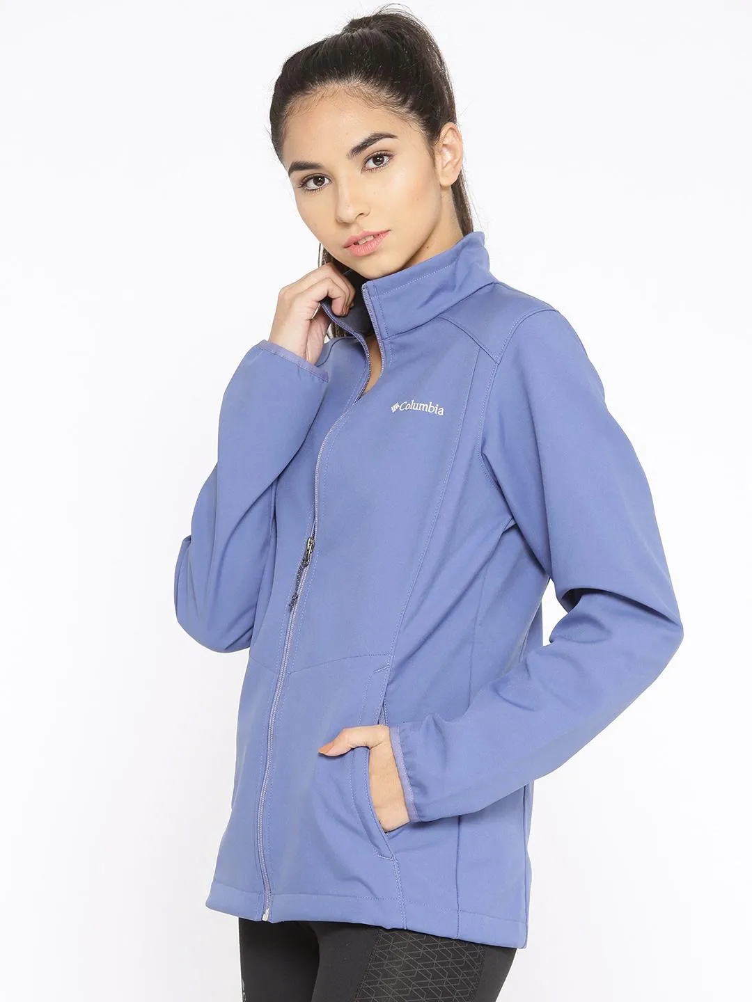 Columbia Women Purple Kruser Ridge II Softshell Jacket