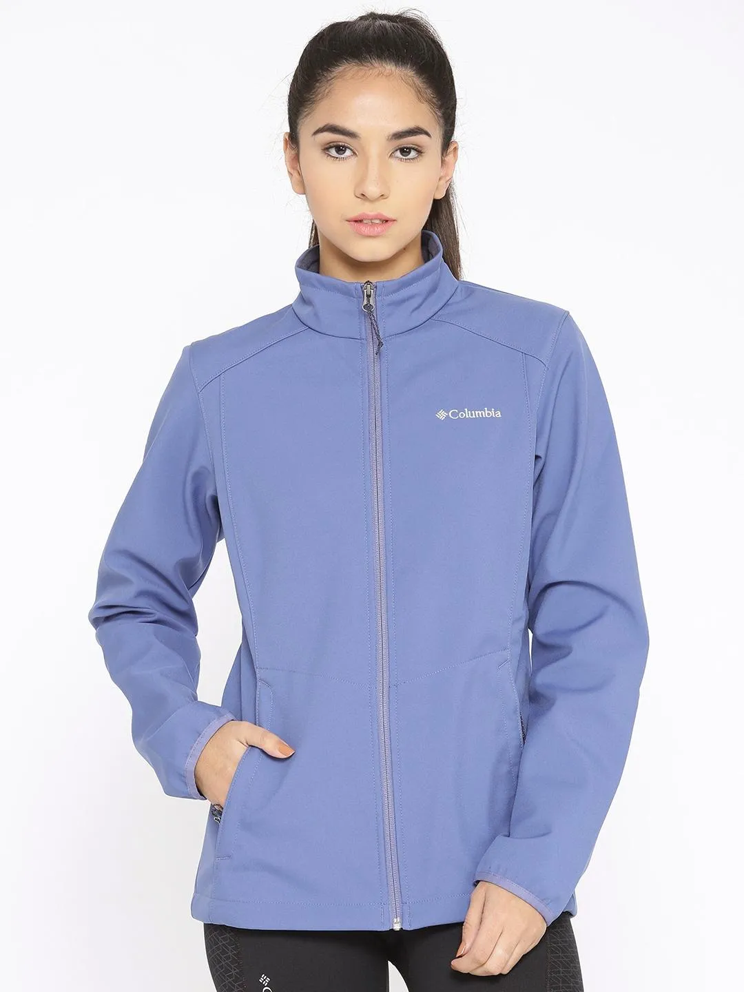 Columbia Women Purple Kruser Ridge II Softshell Jacket