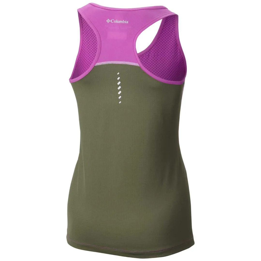 Columbia Women Purple Omni-Freeze Freeze Degree II Tshirt