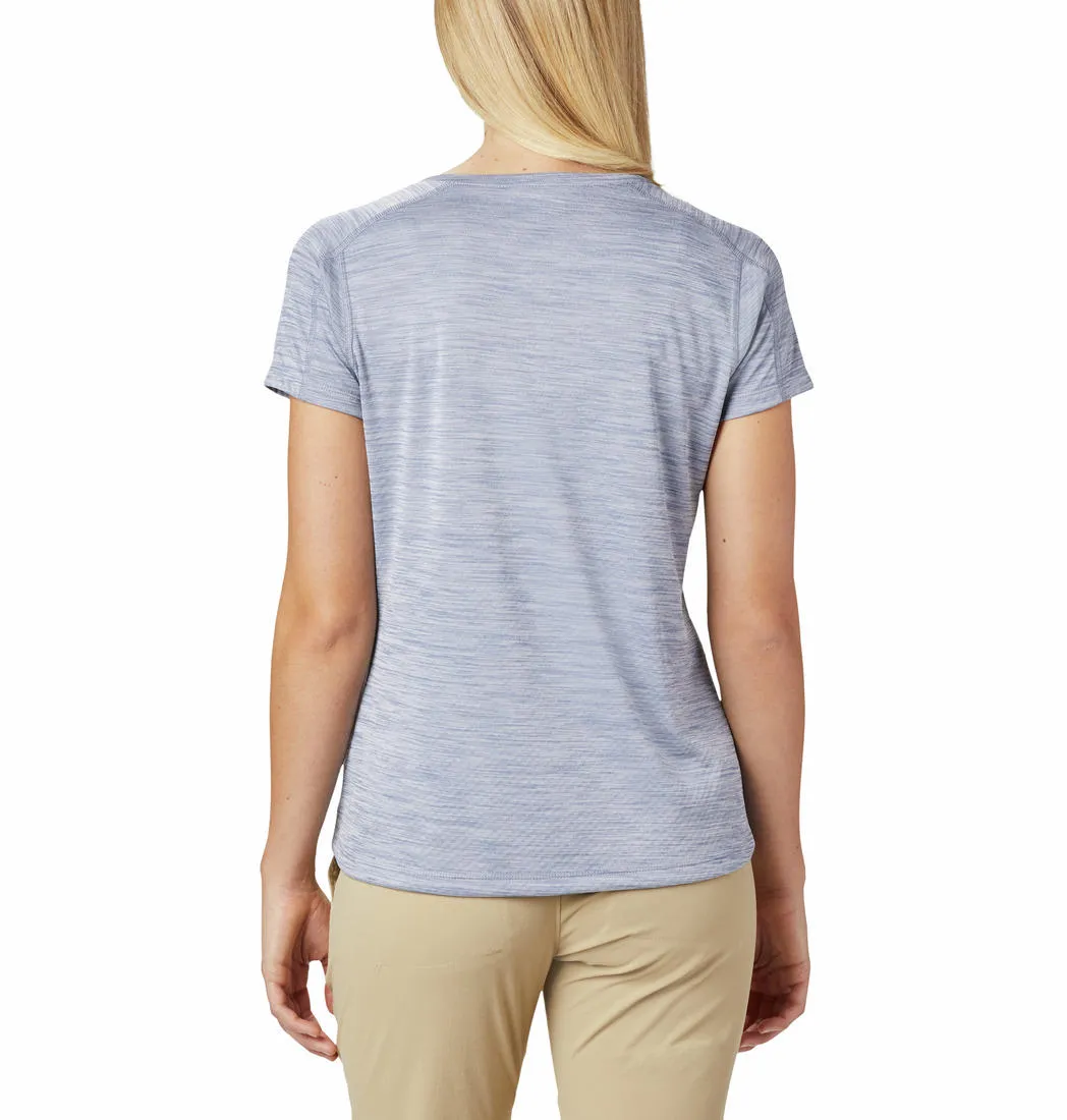 Columbia Women Purple Omni-Freeze Zero Rules Tshirt