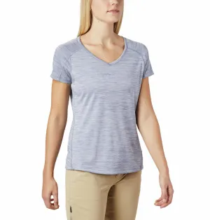 Columbia Women Purple Omni-Freeze Zero Rules Tshirt
