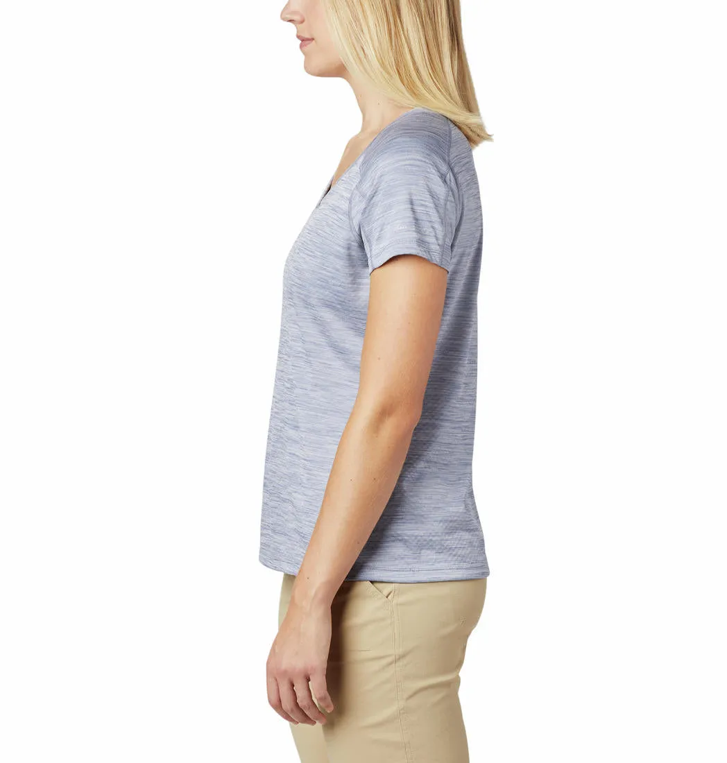 Columbia Women Purple Omni-Freeze Zero Rules Tshirt