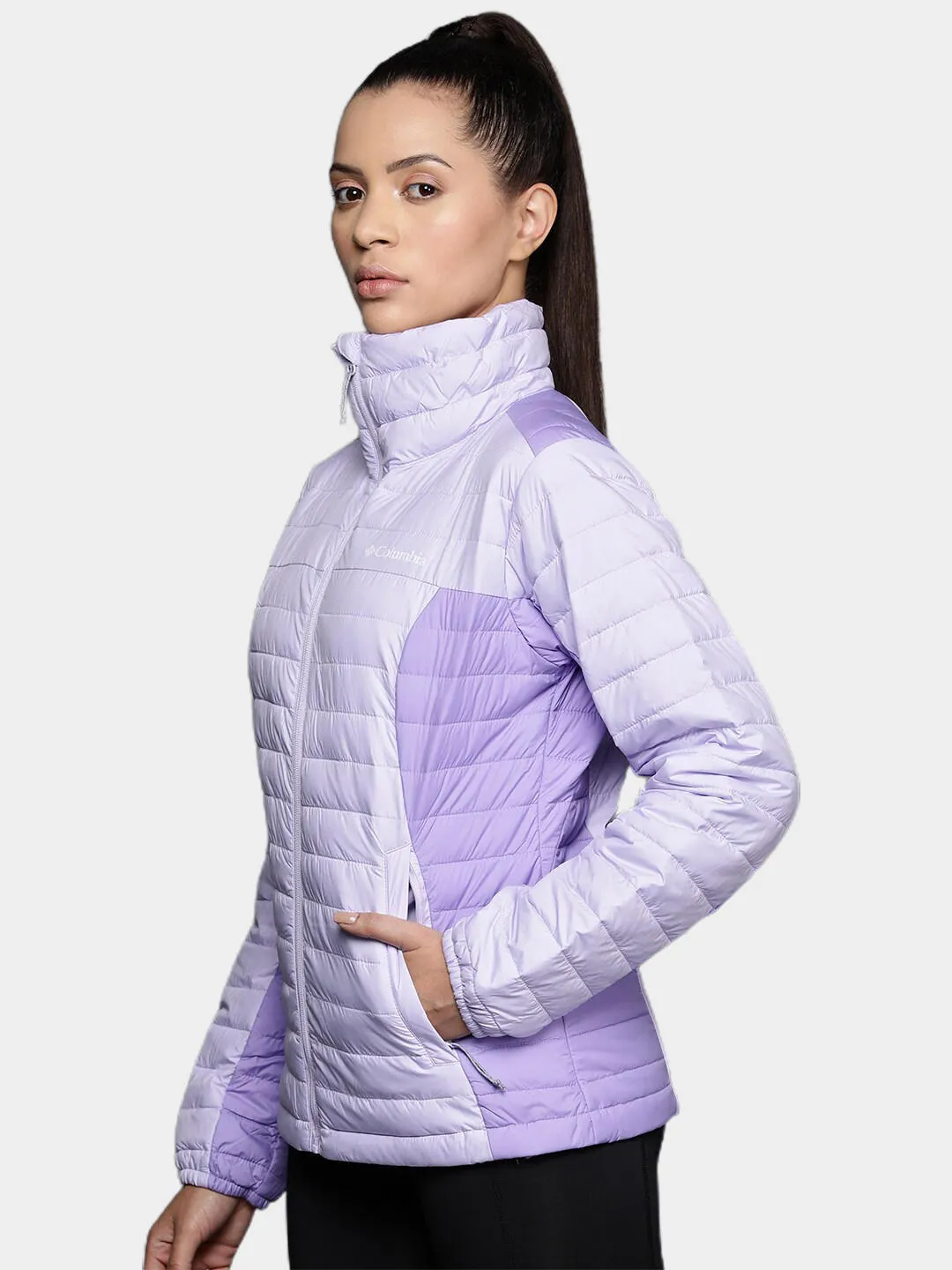 Columbia Women Purple Silver Falls Jacket