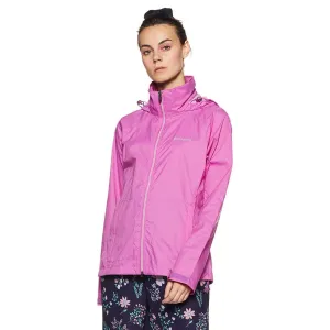 Columbia Women Purple Switchback III Waterproof Rain Jacket