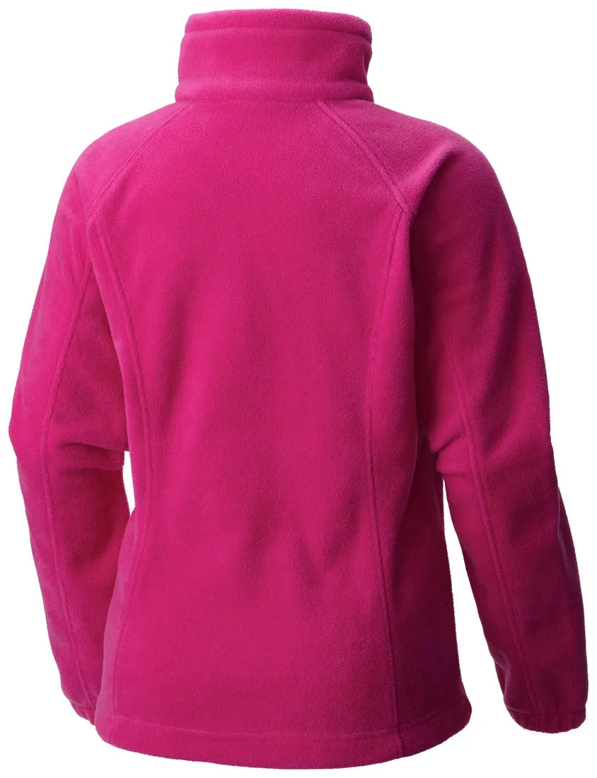 Columbia Women Red Benton Springs Fleece Jacket