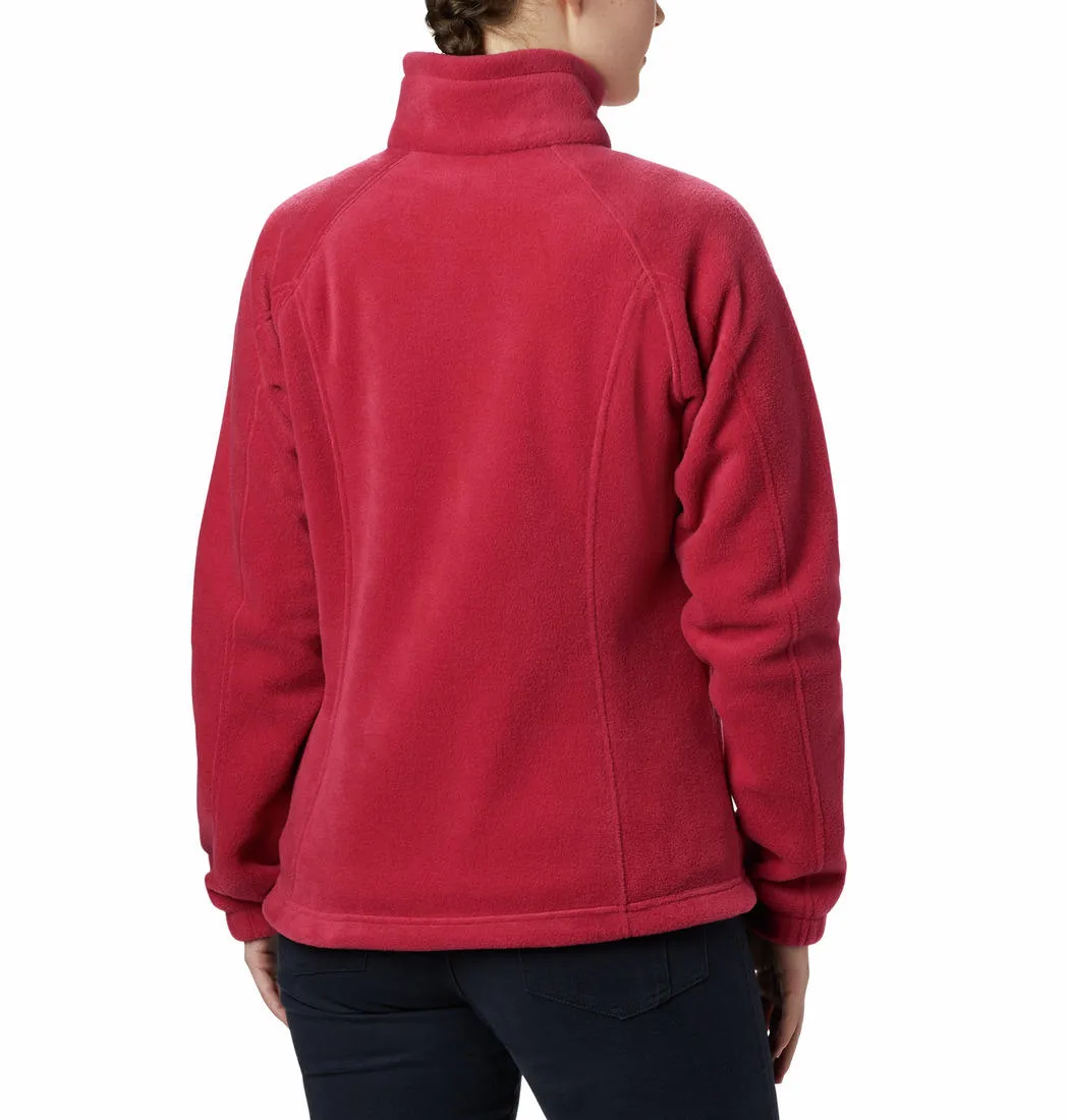 Columbia Women Red Benton Springs Fleece Jacket